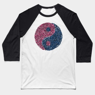 Yin Yang 3 Baseball T-Shirt